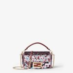 FENDI Baguette® Mini Multicolor sequin bag